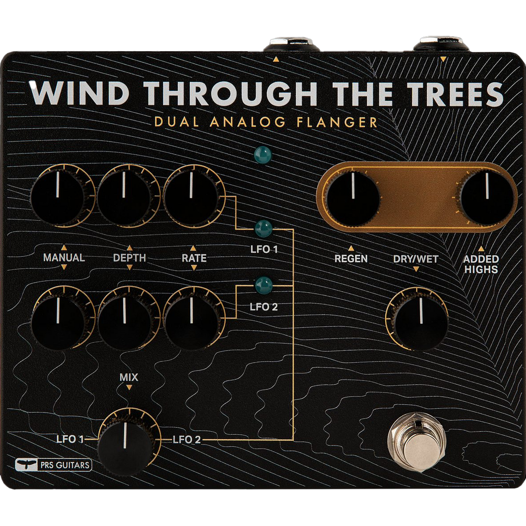 PRS WIND-TREES Wind Through The Trees Dual Flanger Pedal-Easy Music Center