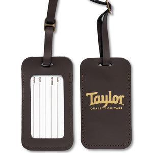 Taylor TLT Leather Luggage Tag-Easy Music Center