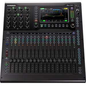 Allen & Heath QU-5D 32-Channel Digital Mixer w/ Dante, 16 Preams, 12 Line Out, 16+1 Fader-Easy Music Center