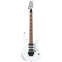 Load image into Gallery viewer, Ibanez RG470DXBWH AIMM Exclusive, Electric Guitar, Meranti Body, Maple Neck, 1 Single-coil Pickup, 2 Humbucking Pickups w/ Locking Tremolo, White
