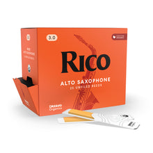 Load image into Gallery viewer, Rico RJA0130-B25 Organic Alto Saxophone Reeds, Strength 3.0, Pack of 25
