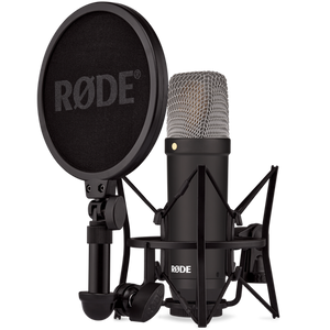 Rode NT1SIGNATURE NT1 Signature Series Studio Microphone, Condenser, Black-Easy Music Center