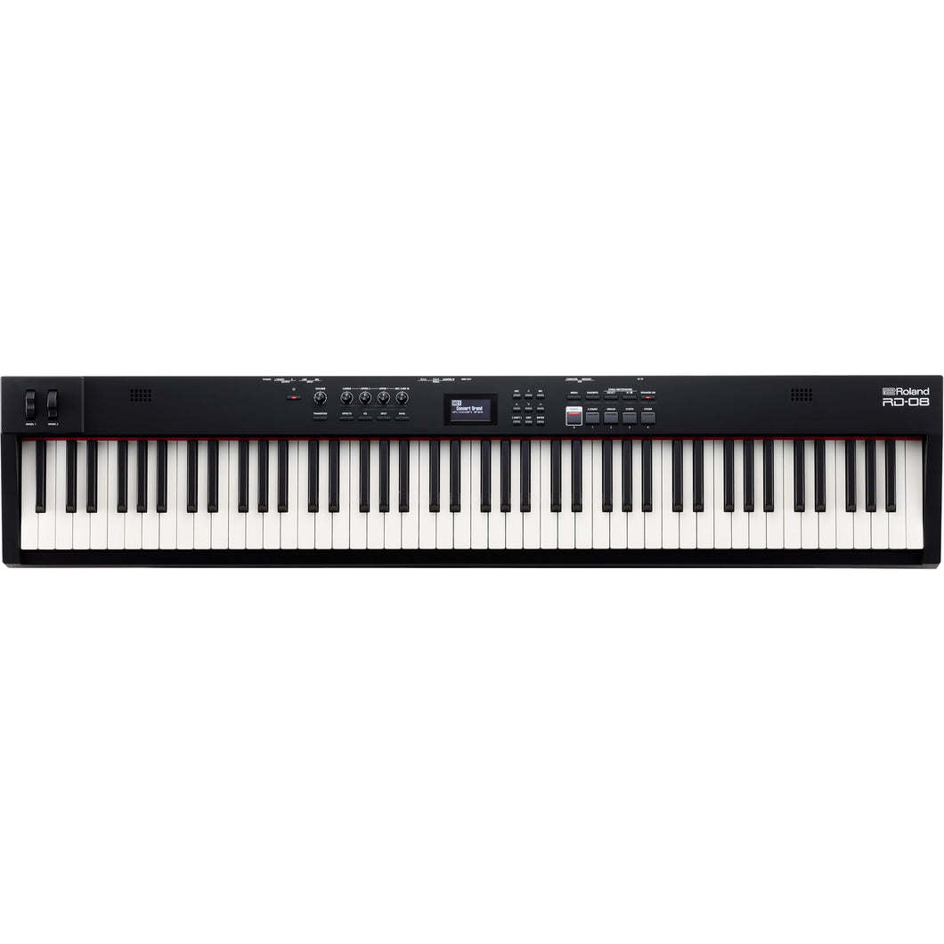 Roland RD-08 88-key Stage Piano w/ Speakers-Easy Music Center