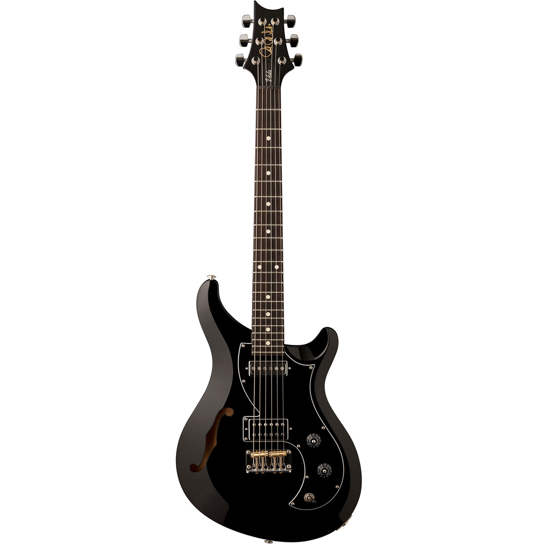 PRS S2-VELA-SH-BK S2 Vela Semi-Hollow - Black-Easy Music Center