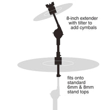 Load image into Gallery viewer, Gibraltar SC-CSA Mini Cymbal Stacker Attachment-Easy Music Center
