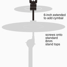 Load image into Gallery viewer, Gibraltar SC-MCSA6 6&quot; Mini Cymbal Stacker Attachment-Easy Music Center
