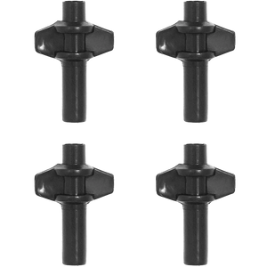 Gibraltar SC-TCWN 8mm T-style Wing Nut, 4-pack-Easy Music Center