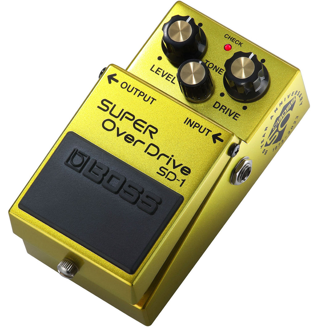 Boss SD-1-B50A LTD 50th Ann. Super Overdrive Pedal-Easy Music Center