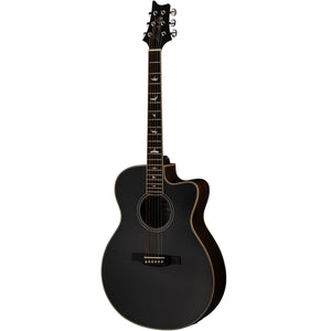 PRS AE20ESABX SE A20 Angeles Acoustic Guitar w/ Electronics, Black Top, Mah b/s-Easy Music Center