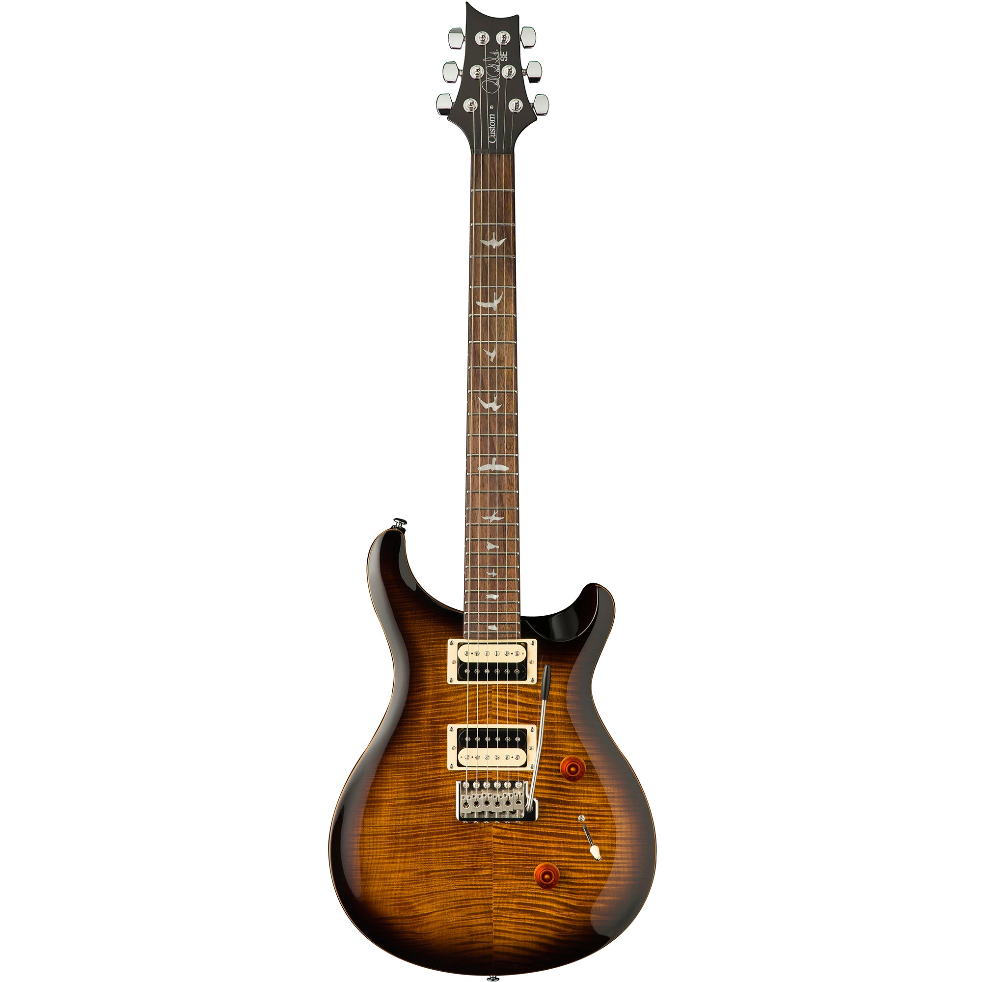 PRS CU44BG SE Custom 24 - Black Gold Sunburst – Easy Music Center
