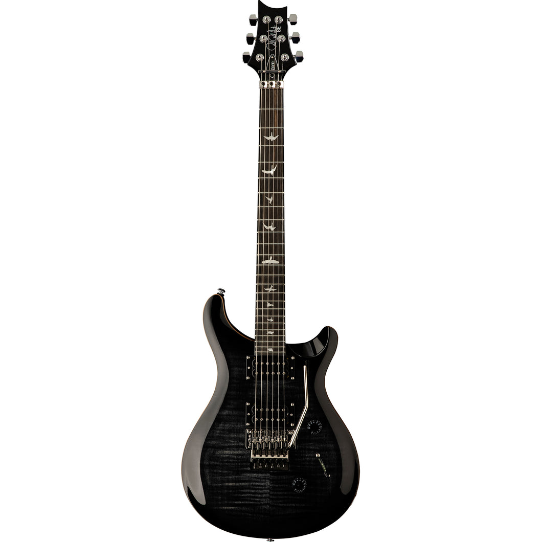 PRS CU44FLECA SE Custom 24, Floyd - Charcoal Burst-Easy Music Center