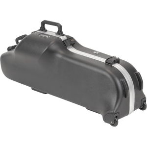 Skb SKB-455W Contoured Pro Universal Baritone Sax case with Wheels-Easy Music Center