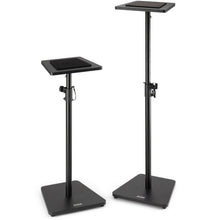 Load image into Gallery viewer, On Stage SMS7500B Studio Monitor Stands, Wood, Black, Pair-Easy Music Center
