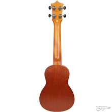 Load image into Gallery viewer, Leolani SQ99 Soprano Longneck, Hawaiian Islands w/ Bag

