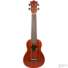 Load image into Gallery viewer, Leolani SQ99 Soprano Longneck, Hawaiian Islands w/ Bag
