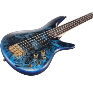 Ibanez SR300EDXCZM SR Standard 4-string Bass, Cosmic Blue Frozen Matte-Easy Music Center