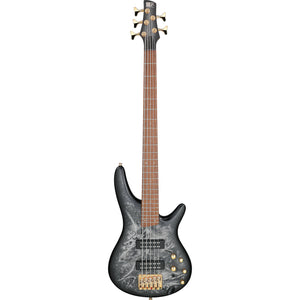 Ibanez SR305EDXBZM SR Standard 5-string Bass, Black Ice Frozen Matte-Easy Music Center
