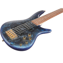 Load image into Gallery viewer, Ibanez SR305EDXCZM SR Standard 5-string Bass, Cosmic Blue Frozen Matte-Easy Music Center
