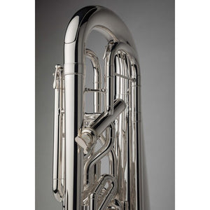 S.E. Shires EUQ41TS 4-Valve Compensating Euphonium Silver Plated-Easy Music Center