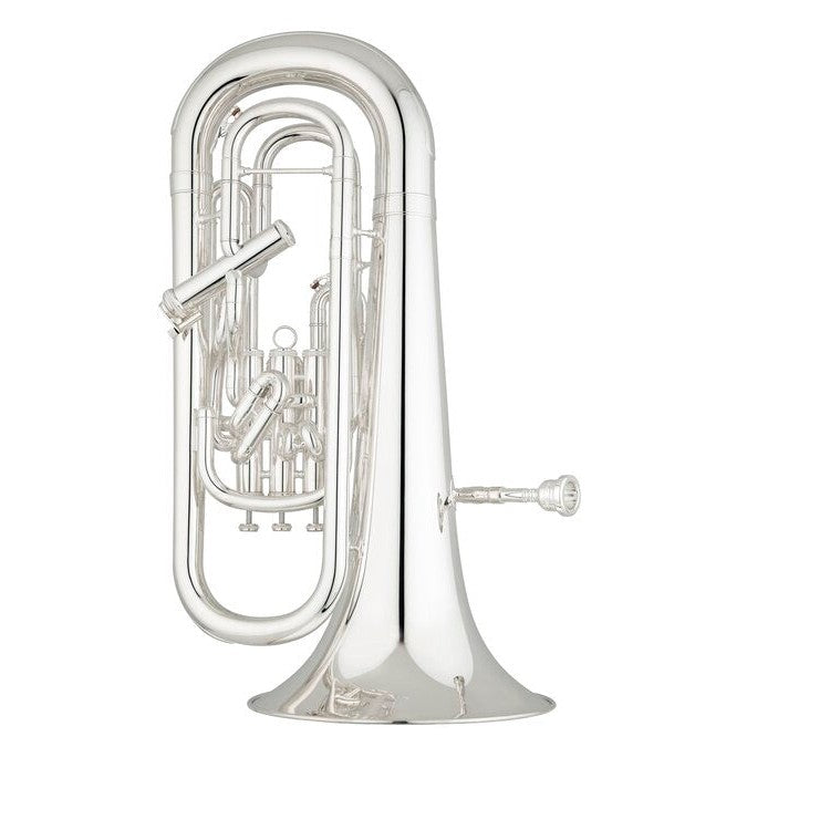 S.E. Shires EUQ41TS 4-Valve Compensating Euphonium Silver Plated-Easy Music Center