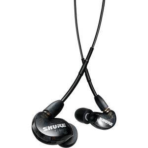 Shure SE215-K Earphones with Dynamic MicroDriver and Detachable Cable (Black)-Easy Music Center
