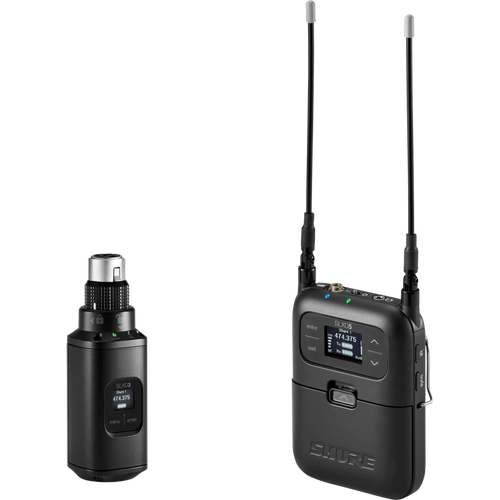 Shure SLXD35-G58 Portable Wireless System With Plug-On Transmitter-Easy Music Center