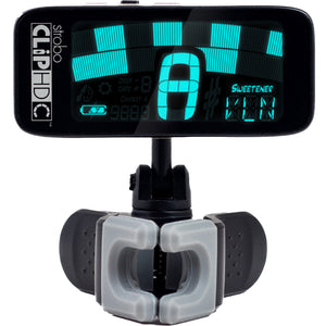 Peterson SC-HDCV StroboClip HDC Tuner w/ Violin Clamp, Rechargable Li-Ion Battery, Clip-On-Easy Music Center