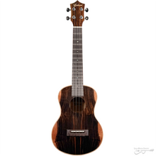 Load image into Gallery viewer, Leolani T24GS Tenor Ebony Ukulele
