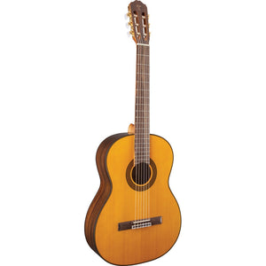 Takamine GC5 Classical Acoustic Guitar w/ Solid Spruce Top, Walnut b/s, Natural Gloss Finish-Easy Music Center