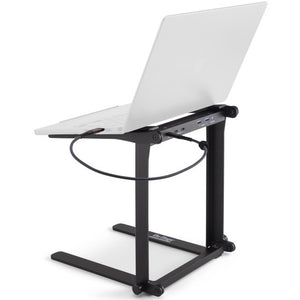 On-Stage LPT8000 Foldable Laptop Stand w/ USB Hub-Easy Music Center