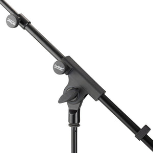 On-Stage MS500 Travel Lightweight Tripod Mic Stand w/ Boom-Easy Music Center
