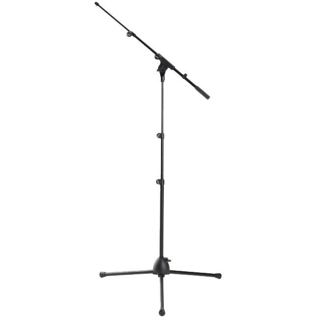 On-Stage MS500 Travel Lightweight Tripod Mic Stand w/ Boom-Easy Music Center