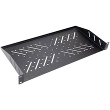 Load image into Gallery viewer, On-Stage RVS1000 1U Ventred Rack Shelf, 9" Depth-Easy Music Center
