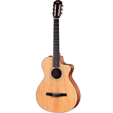Load image into Gallery viewer, Taylor 112CE-N Grand Concert Nylon - Cutaway, Electronics, Natural-Easy Music Center
