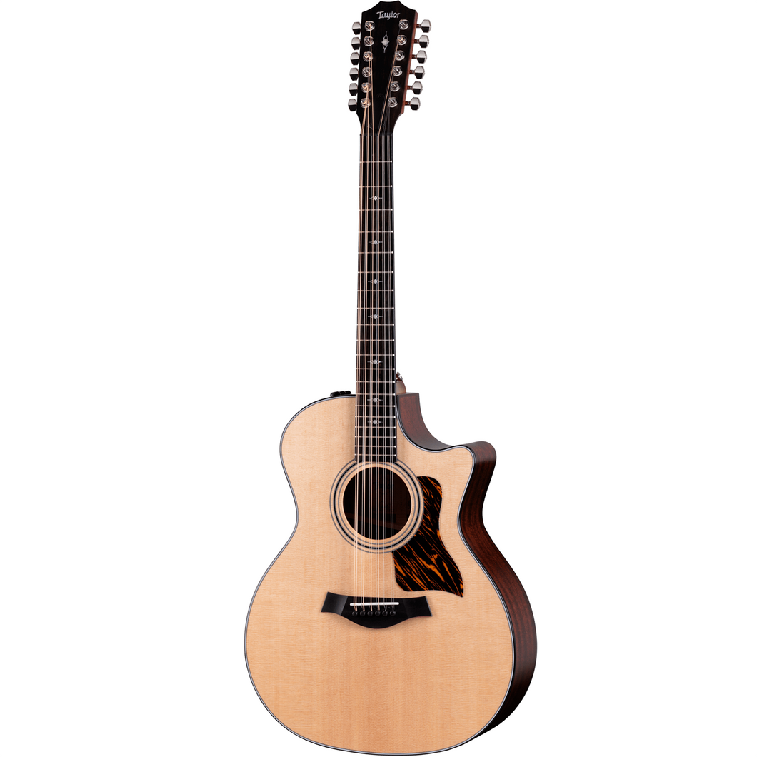 Taylor 354CE Grand Auditorium 12 String, Natural, Custaway, Electronics-Easy Music Center
