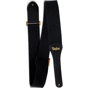 Taylor 4013-20 2" Black Cotton Strap-Easy Music Center