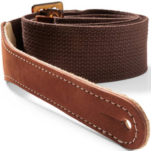 Load image into Gallery viewer, Taylor 4012-20 2&quot; Chocolate Brown Cotton Strap-Easy Music Center
