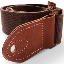Load image into Gallery viewer, Taylor 4012-20 2&quot; Chocolate Brown Cotton Strap-Easy Music Center
