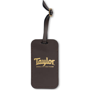 Taylor TLT Leather Luggage Tag-Easy Music Center