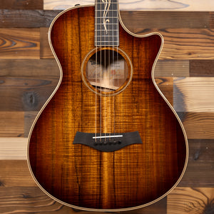 Taylor K22CE-12-FRET Grand Concert 12 Fret - All Koa, Cutaway, Electronics (#1209151094)-Easy Music Center