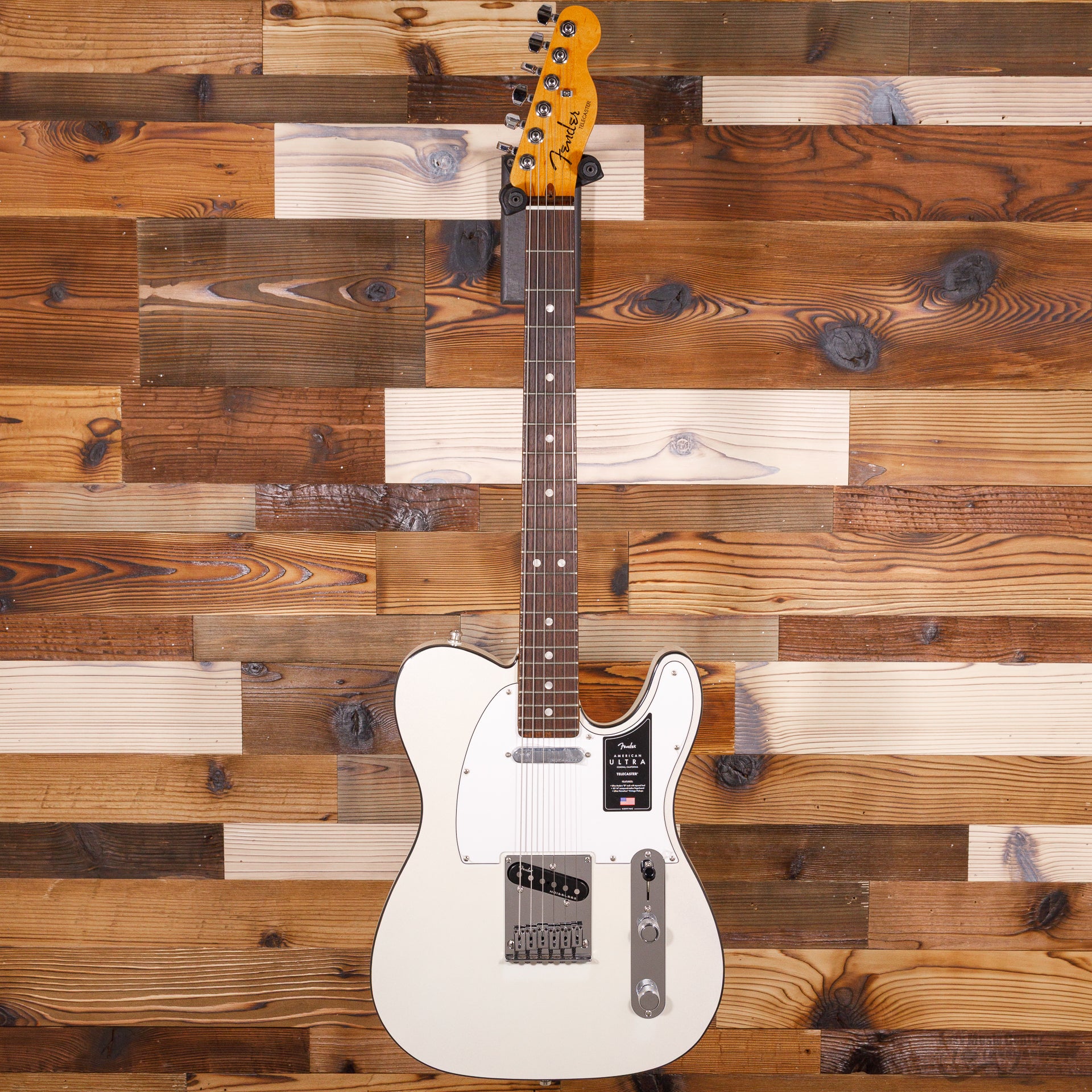 Fender 011-8030-781 Am Ultra Tele, RW, Arctic Pearl