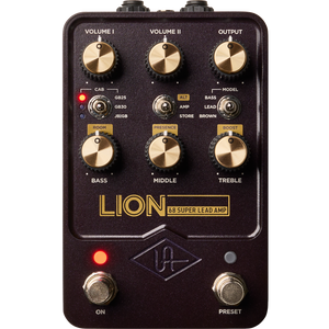 Universal Audio GPM-LION Lion 68 Super Lead Amplifier Modeling Pedal-Easy Music Center