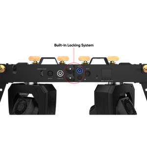 Chauvet GIGBARBRIDGEILS GigBAR Bridge 2-in-1 Lighting System w/ ILS-Easy Music Center