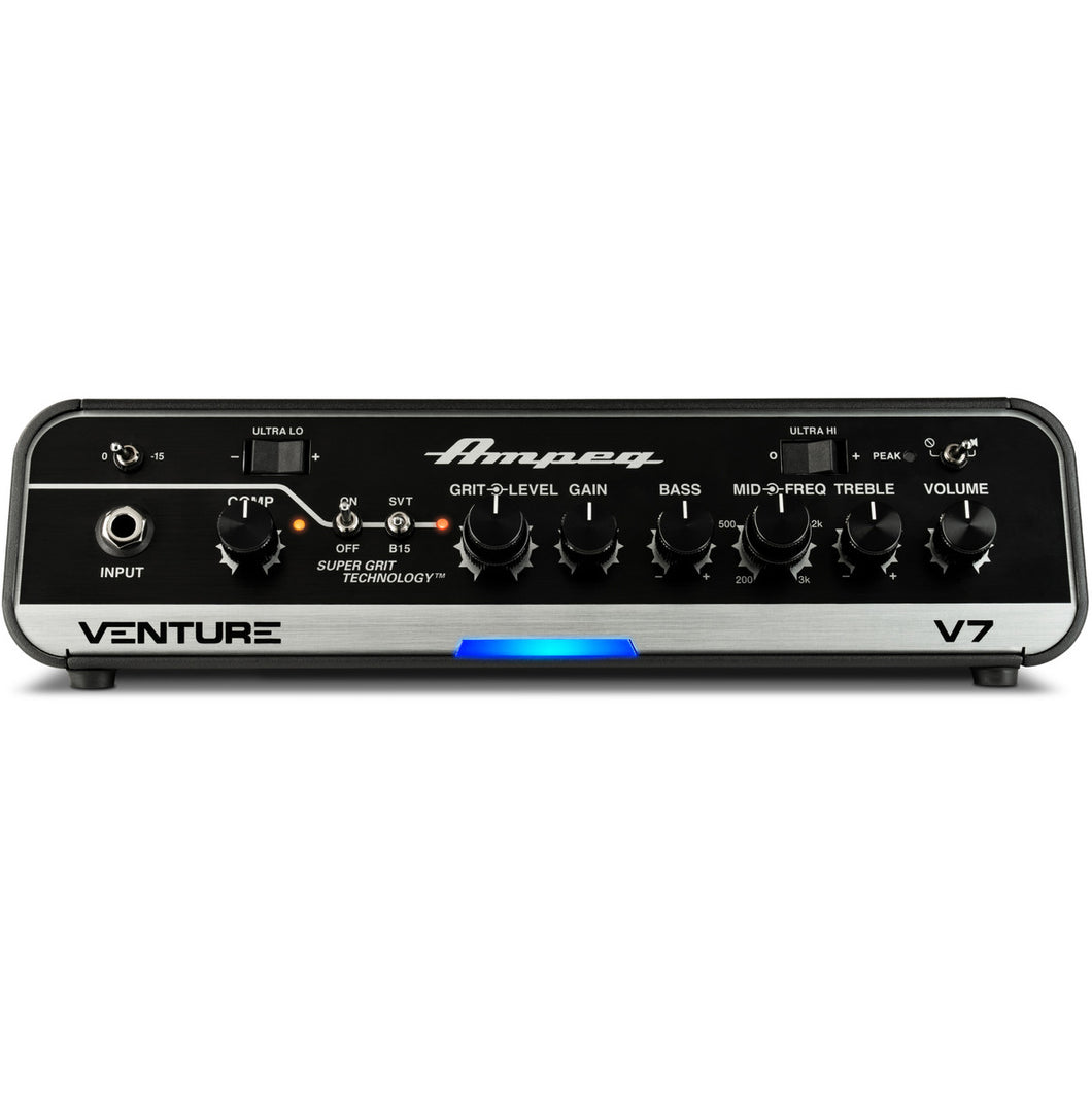 Ampeg VENTURE-V7 700w Solid State Bass Amp Head-Easy Music Center