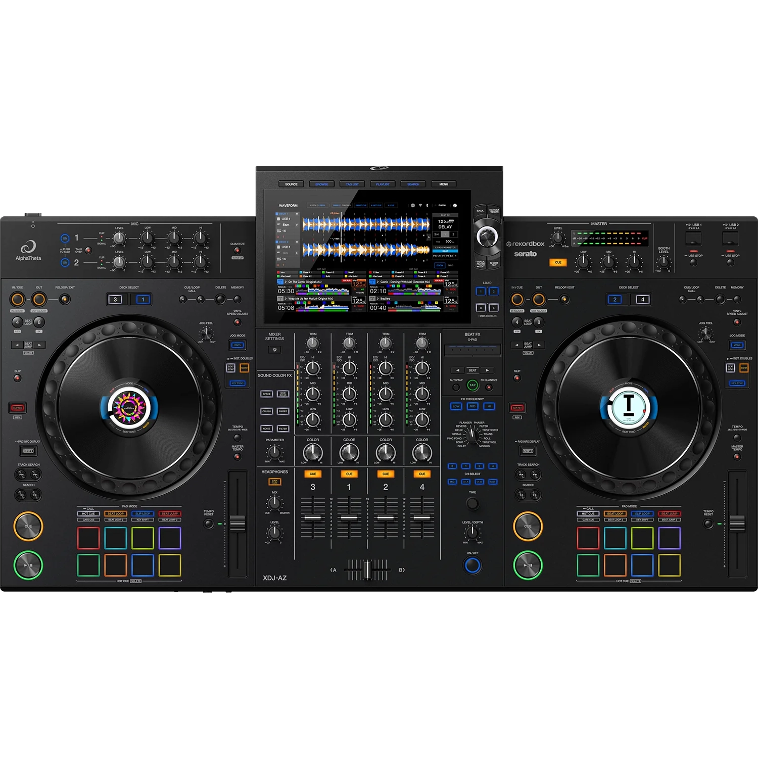 Pioneer XDJ-AZ All-in-One DJ System, 4-Channel – Easy Music Center