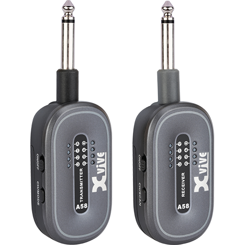 Xvive A58 5.8GHZ Guitar Wireless System – Easy Music Center