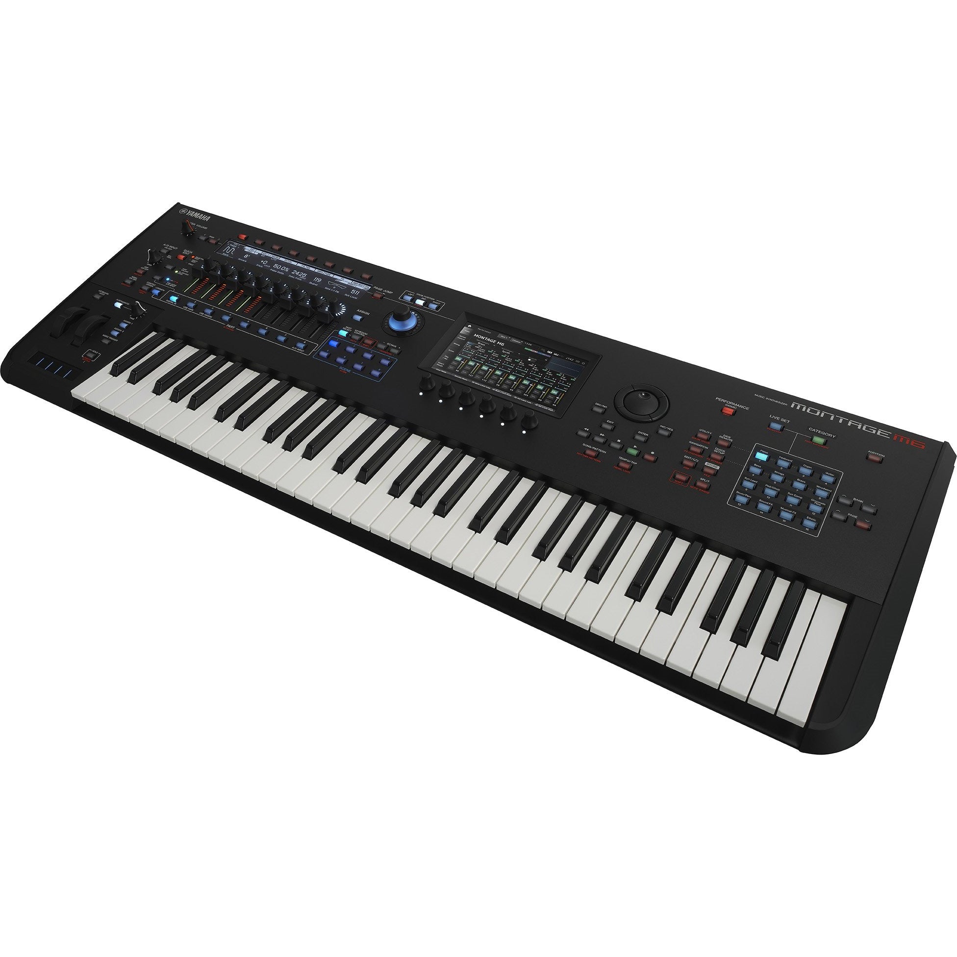 Yamaha MONTAGE M6 61 key Flagship 2nd Gen Synthesizer Keyboard w FSX Easy Music Center