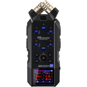Zoom H6-ESSENTIAL H6essential Handy Recorder, 32-Bit Float-Easy Music Center