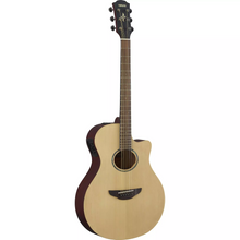 Load image into Gallery viewer, Yamaha APX600M-NS Thinline Acoustic Guitar w/ Electronics, Cutaway, Natural Satin-Easy Music Center
