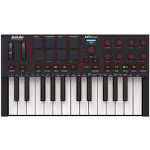 Load image into Gallery viewer, Akai MPKMINI4B Mini Keyboard and Drum Pads, Black-Easy Music Center
